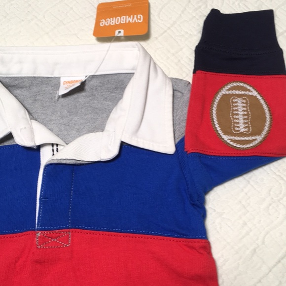 12-18m (3/$20) Rugby Shirt by Gymboree - Picture 5 of 16
